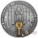 Palau ANKH Silver coin EGYPTIAN SYMBOLS series $20 Antique finish 2014 Gold plated High Relief 3 oz